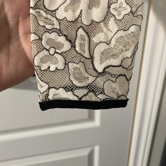 Babaton lace shirt with black trim. - Picture 5 of 8